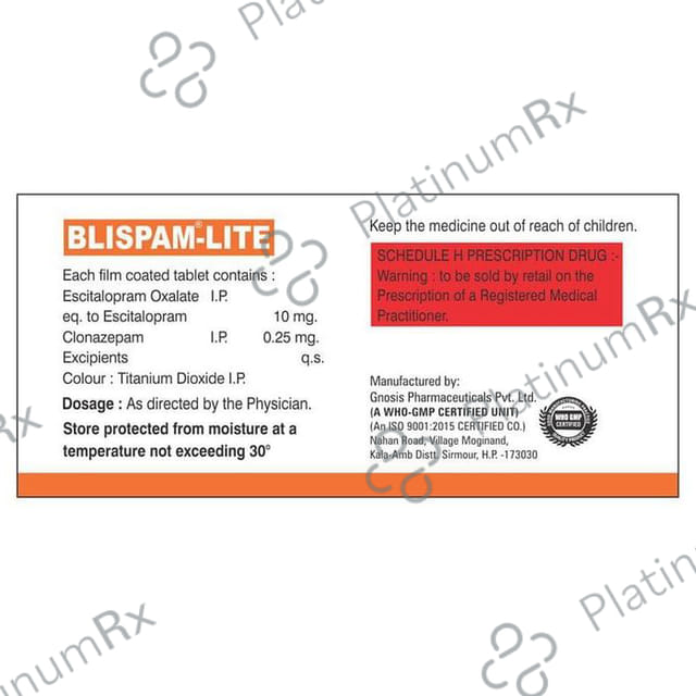 Blispam-Lite Tablet