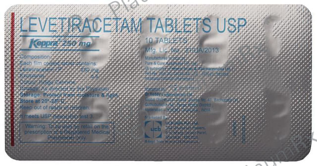 Keppra 250mg Tablet 10s