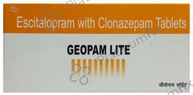 Geopam Lite 0.25/10mg Tablet 10s