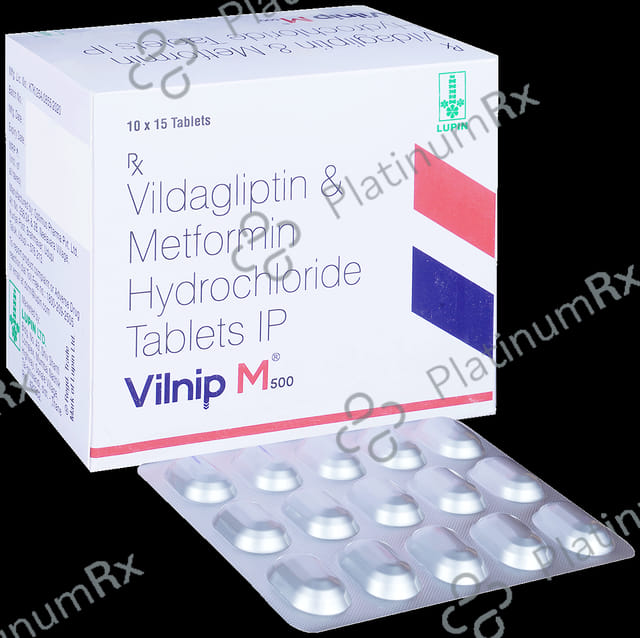 Vilnip M 500/50mg Tablet 15s