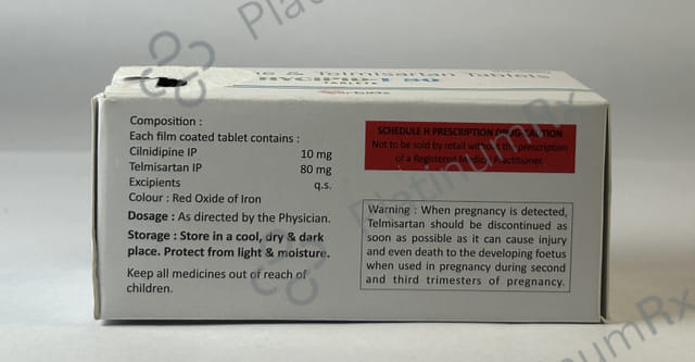 Hycipid T 80/10mg Tablet 10s