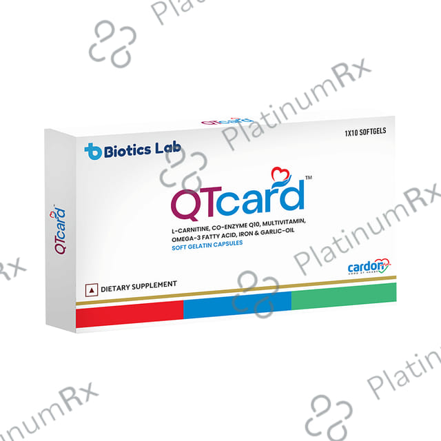 Qtcard Soft Gelatin Capsule