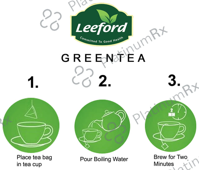Leeford Green Tea Ginger and Lemongrass