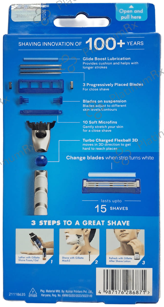 Gillette Mach 3 Turbo Razor