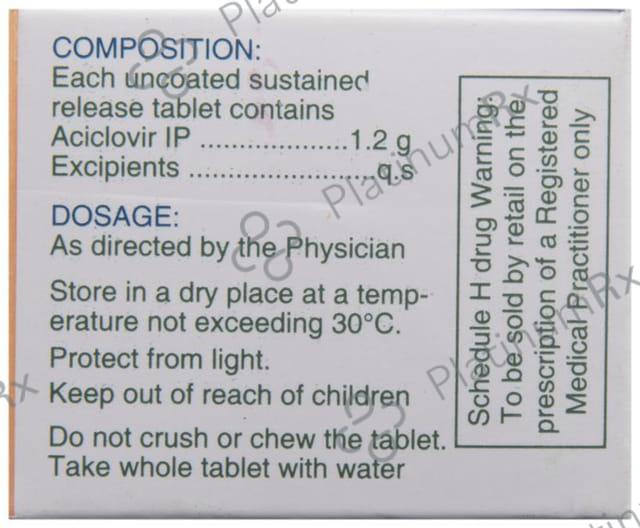 Ocuvir SR 1.2gm Tablet 3s