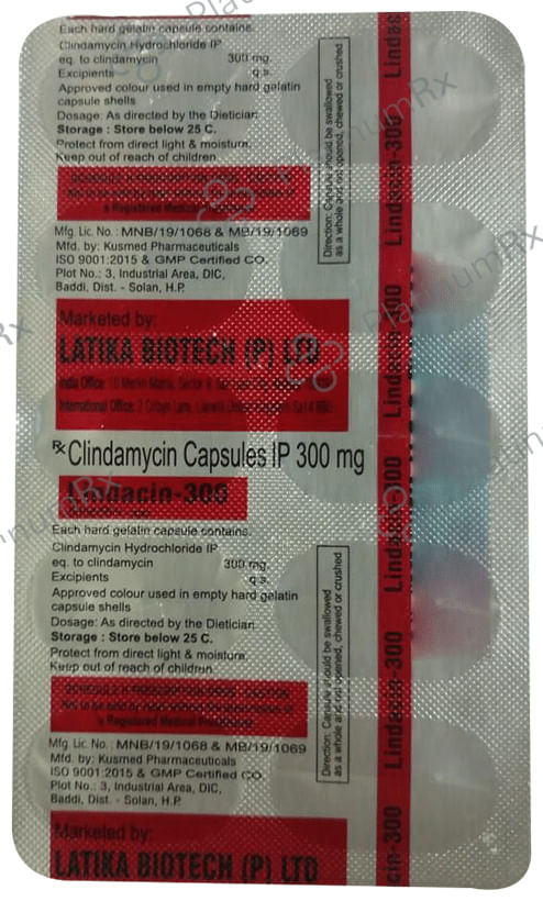 Lindacin 300 Capsule