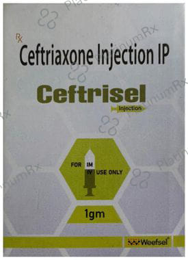 Ceftrisel 1gm Injection
