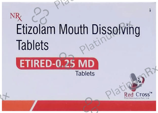 Etired 0.25mg MD Tablet 0s
