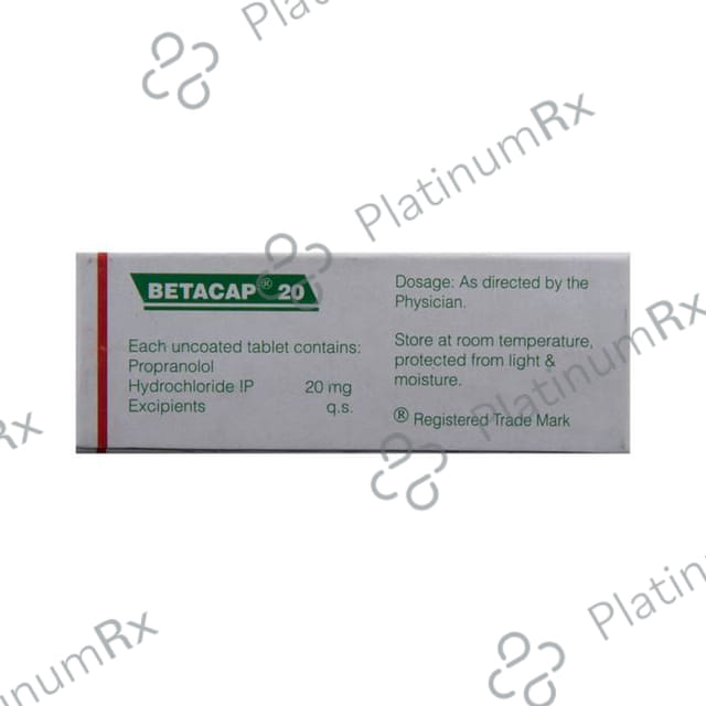 Betacap 20mg Tablet 10s