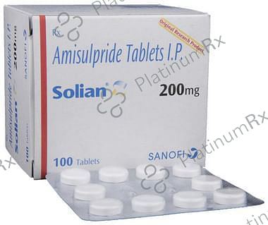 Solian 200mg Tablet 10s