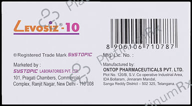 Levosiz 10mg Tablet 15s