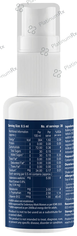 Leeford Restonite Melatonin Oral Spray