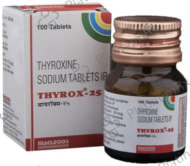 Thyrox 25 Tablet 100 Tablet