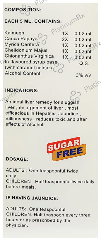 LDD Bioscience Livkare Tonic Sugar Free
