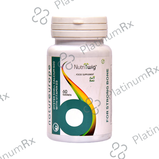 Nutritwig Oyster Shell Calcium Capsule 60s