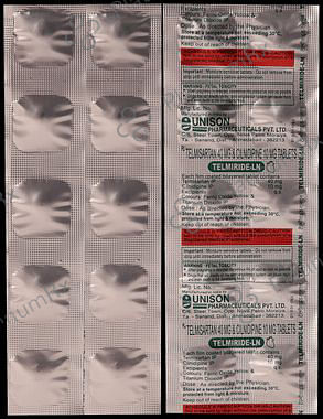 Telmiride LN 10mg/40mg Tablet