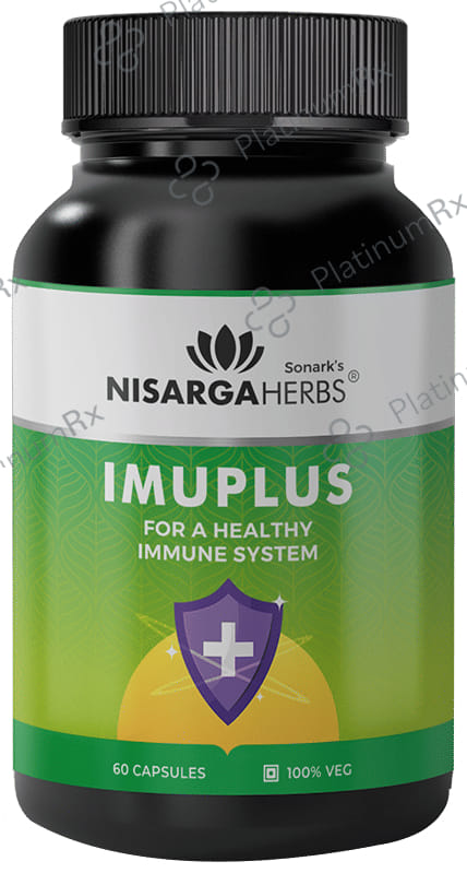 Nisarga Herbs Imuplus Veggie Capsule 60 vegicap