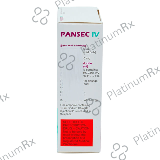 Pansec IV 40mg Injection 1s