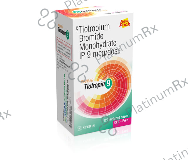 Tiotropin 9mcg Inhaler 120MDI