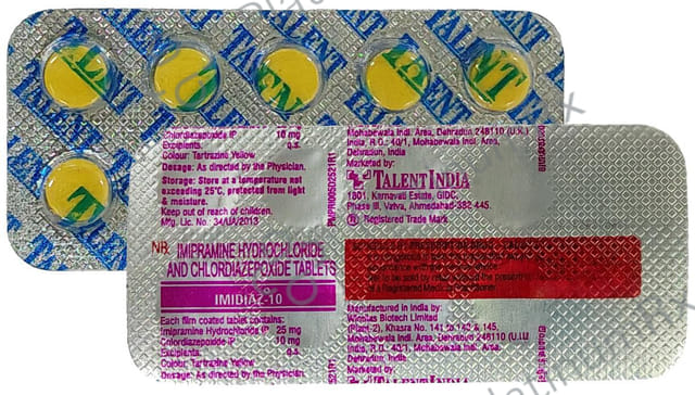 Imidiaz 10/25mg Tablet 10s