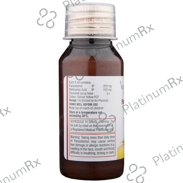 Pacimol MF 100/250mg Oral Suspension 60ml