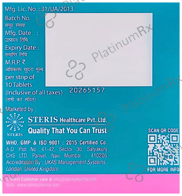 Gliempaflozin Met 12.5/500mg Tablet 10s