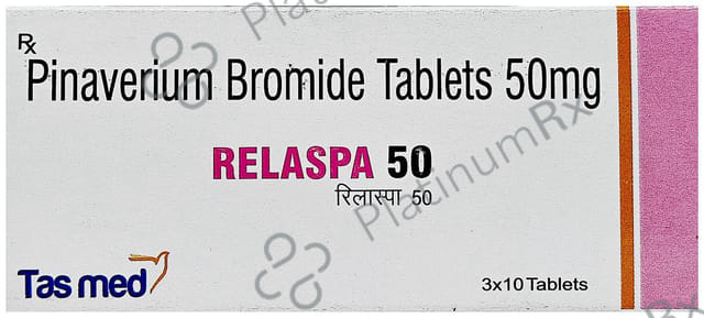 Relaspa 50mg Tablet 10s