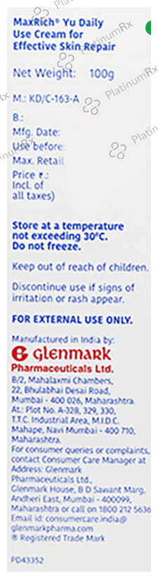 Maxrich Yu Cream 100gm