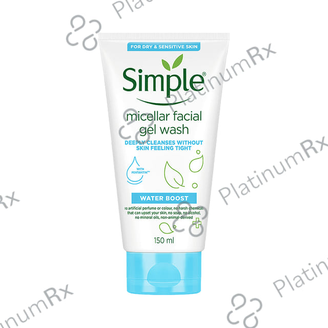 Simple Micellar Facial Gel Wash