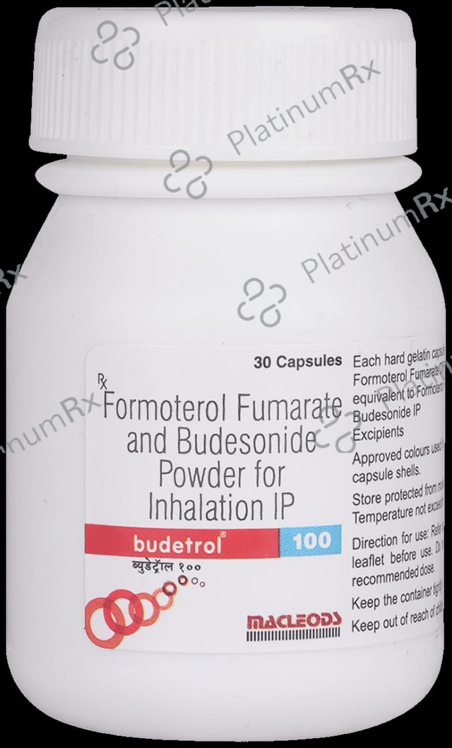 Budetrol 6/100mcg Rotacap 30s