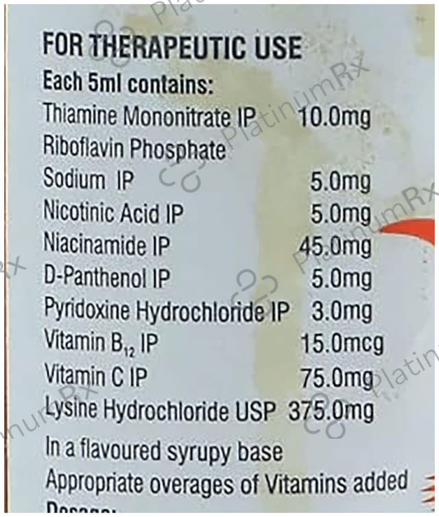 Beplex Forte Plus Elixir 120ml