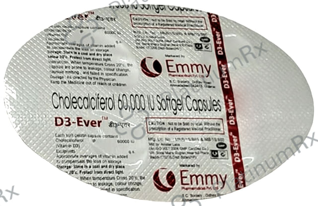 D3-Ever Softgel Capsule