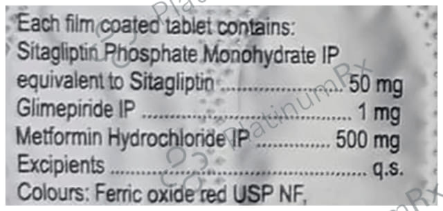 Glimisave Nexa 1/500/50mg Tablet 10s