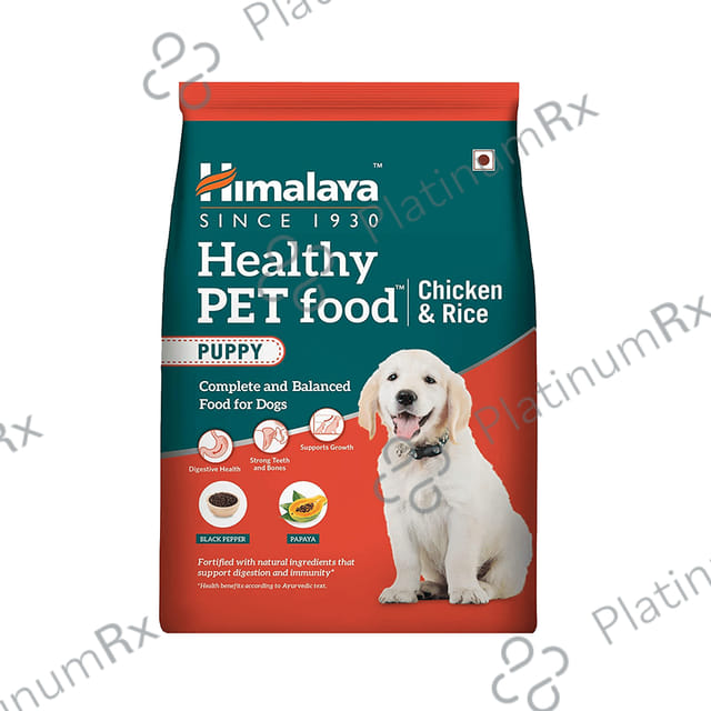 Himalaya Healthy Puppy's Digestion Chicken & Rice  Pet Food 3kg