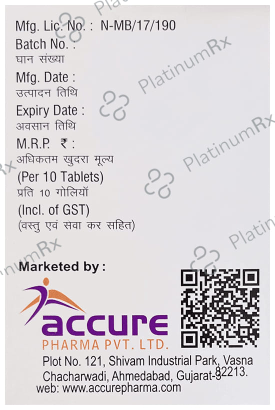 Acocin CV 500/125mg Tablet 10s