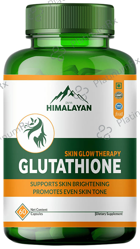 Divya Himalayan L Glutathione 500mg Capsule 60s