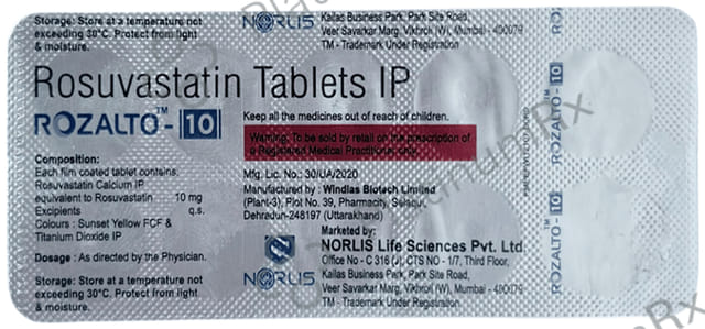 Rozalto 10mg Tablet