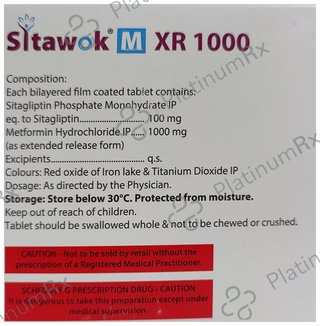 Sitawok M XR 1000 Tablet
