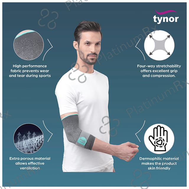 Tynor Elbow Support Urbane XL Grey