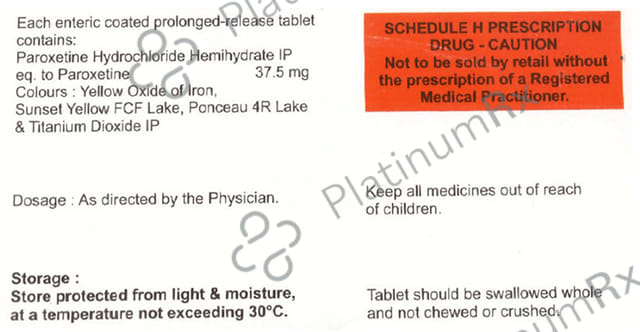 Parona CR 37.5mg Tablet 10s
