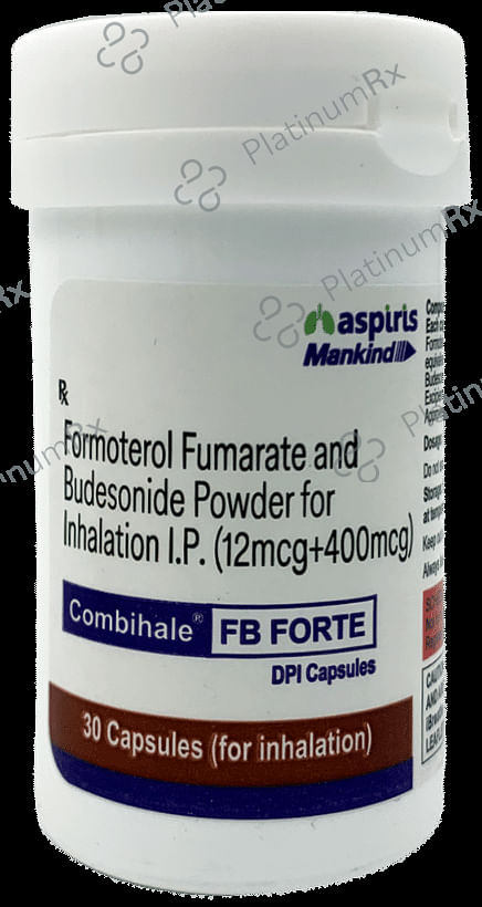 Combihale Fb Forte 400/12mcg Capsule 30s