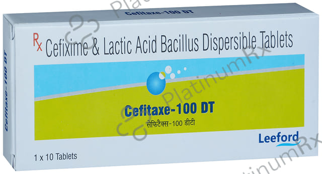 Cefitaxe 100mg/60M Tablet DT 10s