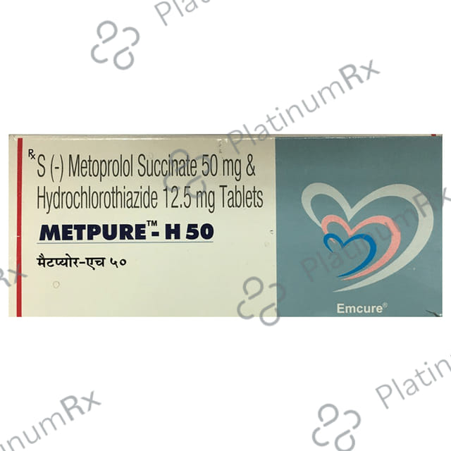 Metpure H 12.5/50mg Tablet 10s
