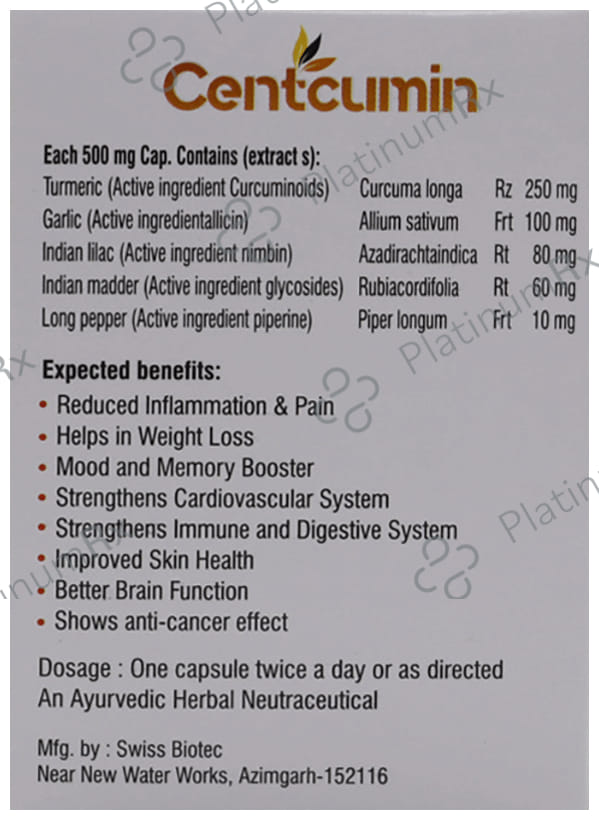 Centcumin Capsule