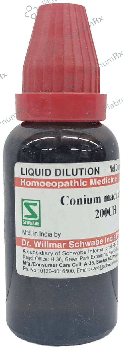 Dr Willmar Schwabe India Conium Maculatum Dilution 200 CH