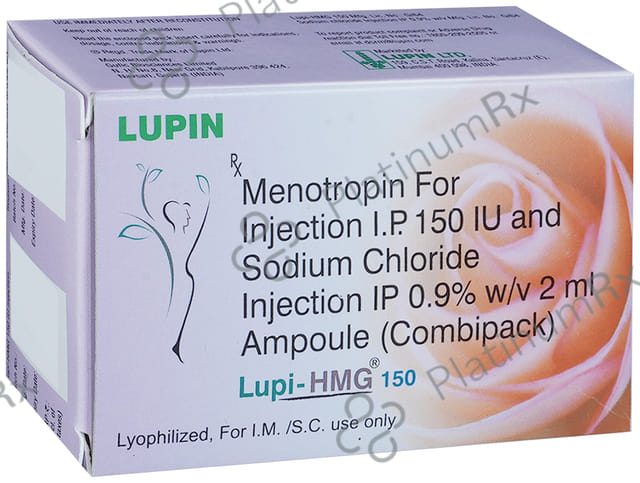 Lupi Hmg 150IU Injection 1s