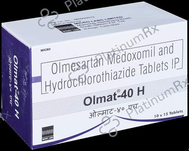 Olmat 40 H 12.5/40mg Tablet 15s