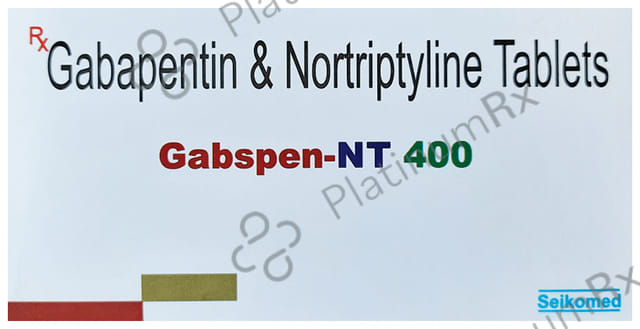 Gabspen-NT 400mg/10mg Tablet