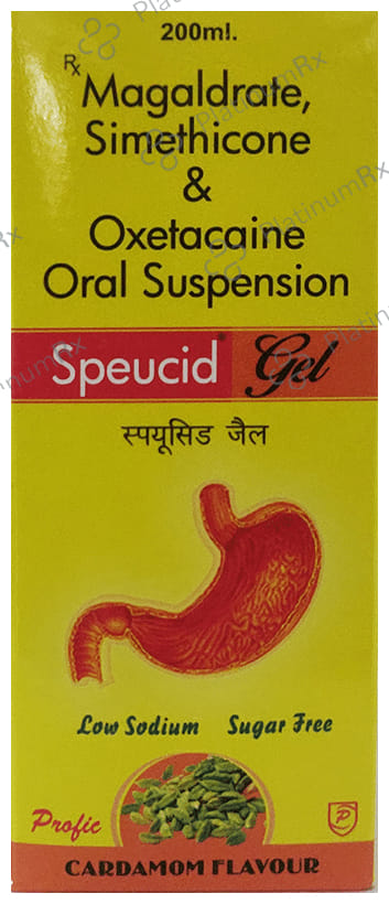 Speucid Gel Sugar Free Cardamom 200ml