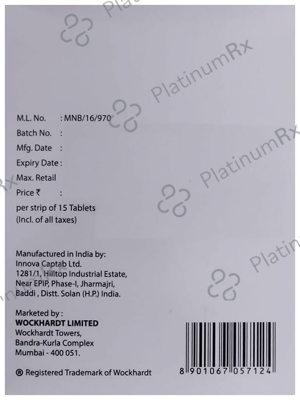 Inogla M 1000 Tablet PR 1000/20mg 15s